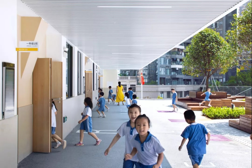 深圳海岸小学—校园景观设计 | 意景生态 - 景观网