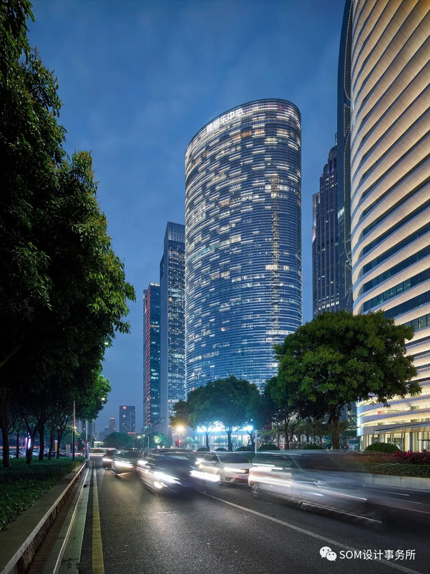 雅居乐集团总部大厦 | SOM - 景观网