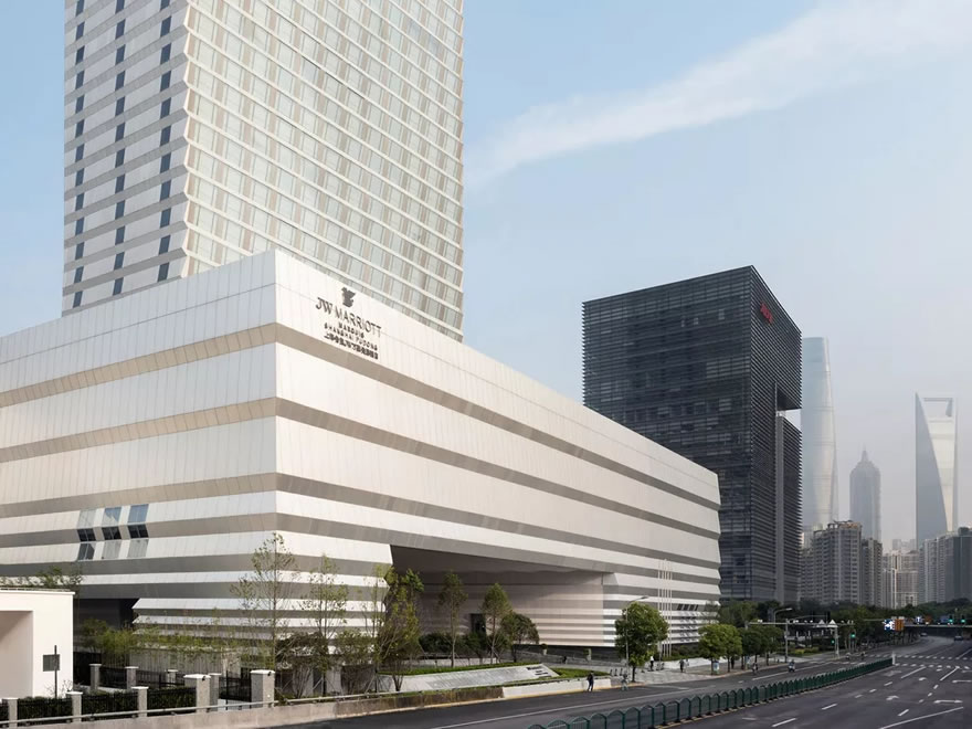 上海鲁能JW万豪侯爵酒店 | SOM设计事务所 - Press 地产通讯社