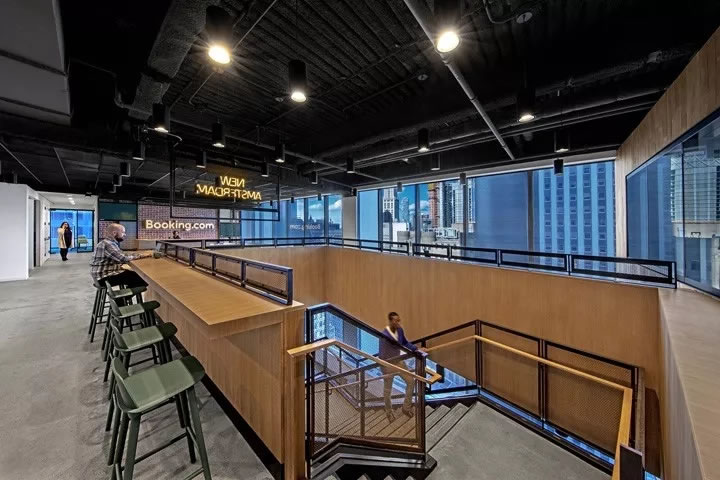 在线旅游巨头Booking.com缤客纽约办公设计 | TPG Architecture - 景观网