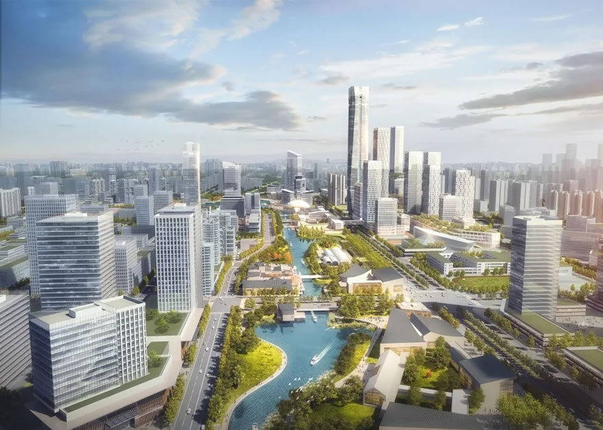 杭州良渚商务核心区 | AECOM - Press 地产通讯社