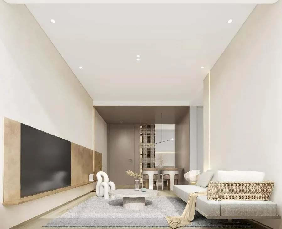 2020深圳国际精装住宅展×派尚设计：36㎡极小两房的艺术生活 - 景观网