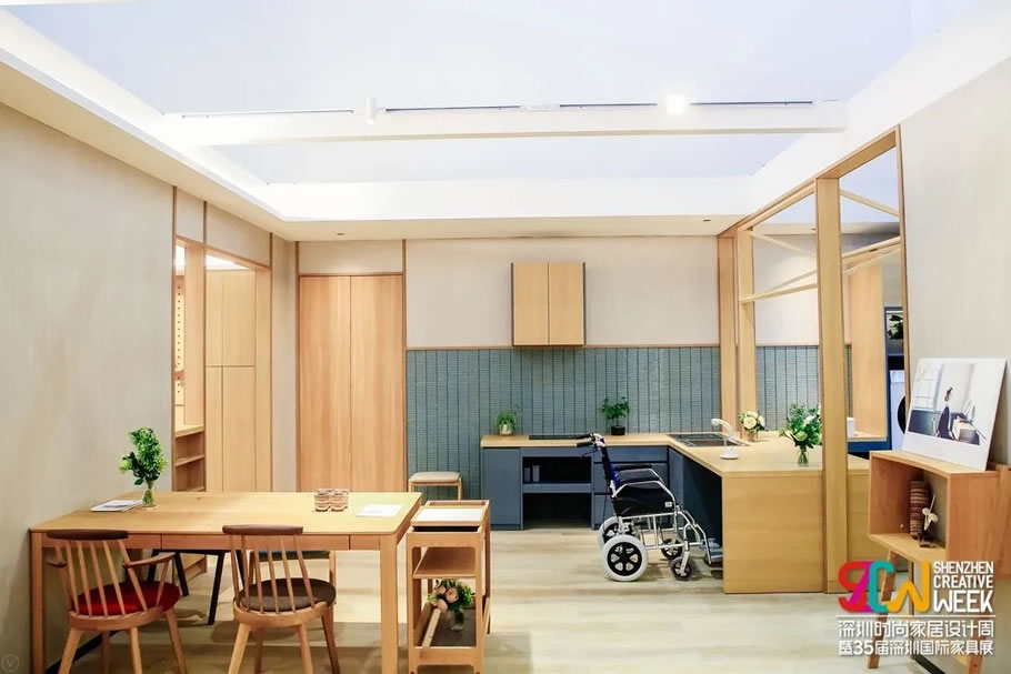 2020深圳国际精装住宅展× 五感纳得：68㎡五感幸福宅 - 景观网