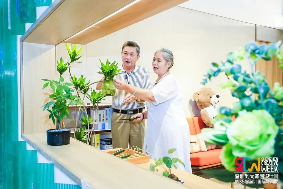 2020深圳国际精装住宅展× 五感纳得：68㎡五感幸福宅 - 景观网