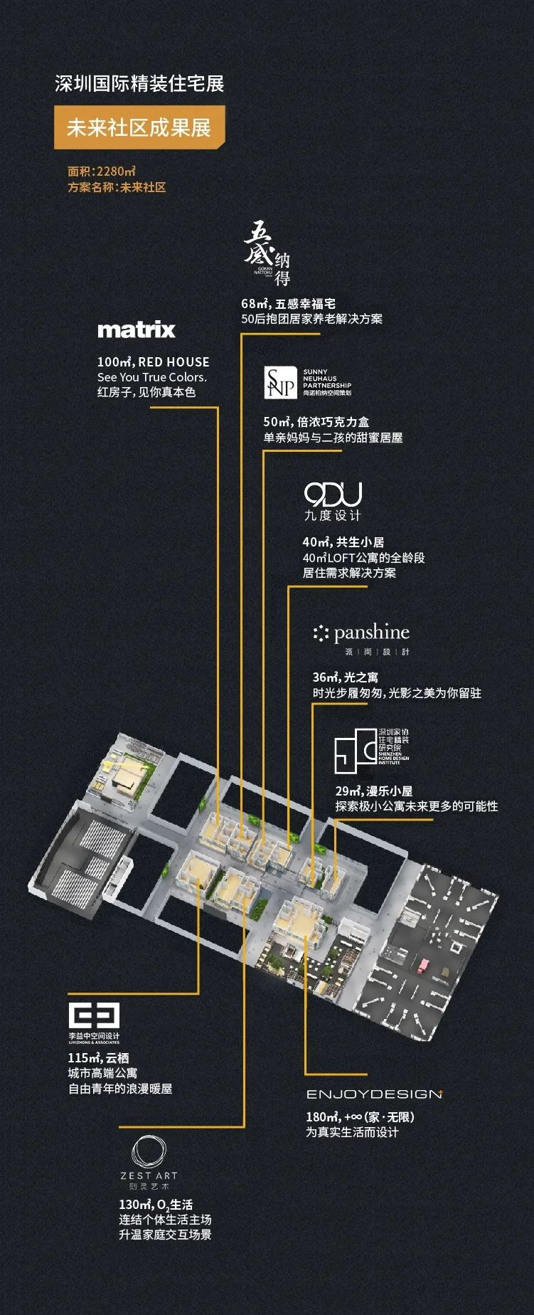 2020深圳国际精装住宅展×九度设计:40㎡可以生长的房子 - 景观网