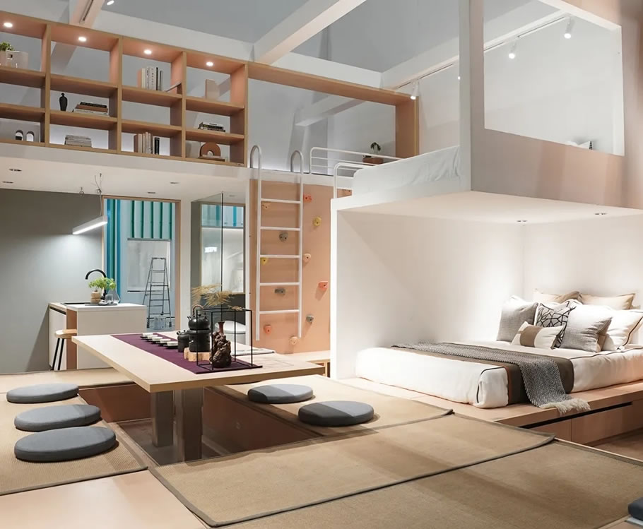 2020深圳国际精装住宅展×九度设计:40㎡可以生长的房子 - 景观网