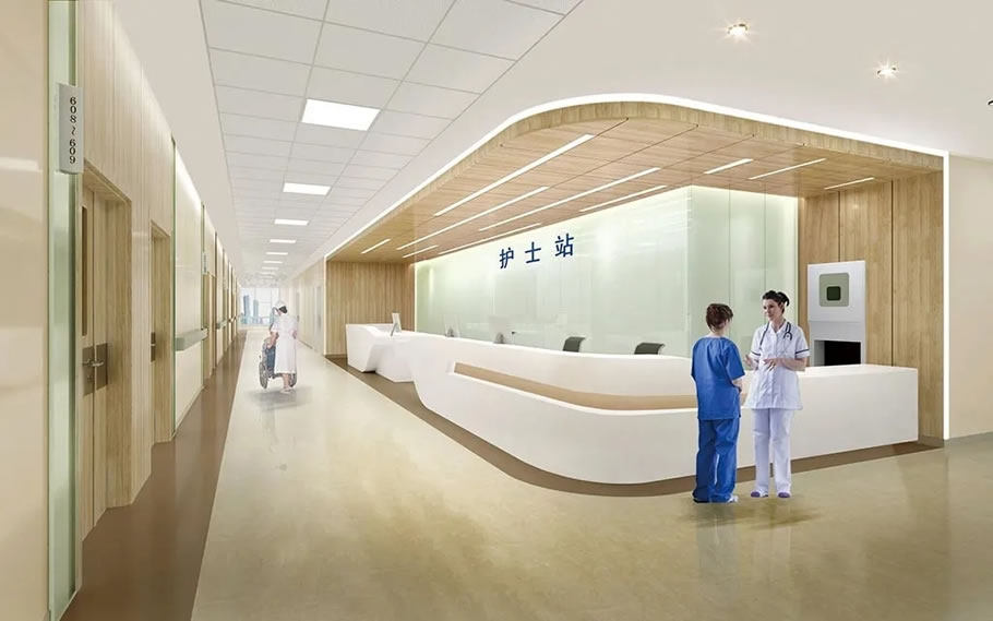 赣江新区医院室内精装修项目 | 上海现代建筑装饰环境设计研究院 - 景观网