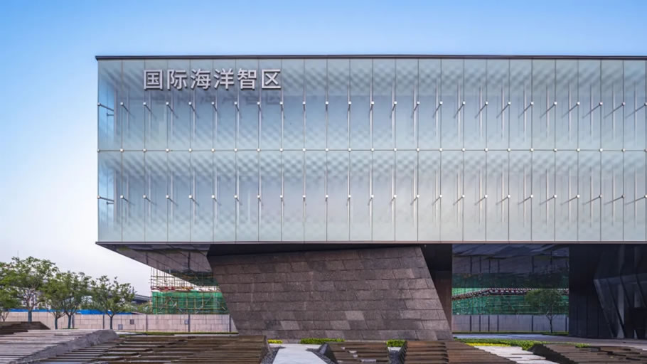 青岛海洋智慧小镇一期A区展示中心 | 北洋设计 - Press 地产通讯社