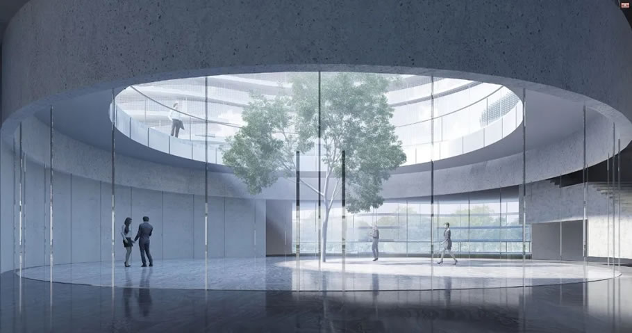 空港云-成都市双流区空港商务区展示中心 | 中建西南院 - 景观网