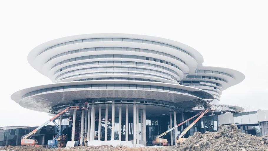 空港云-成都市双流区空港商务区展示中心 | 中建西南院 - Press 地产通讯社