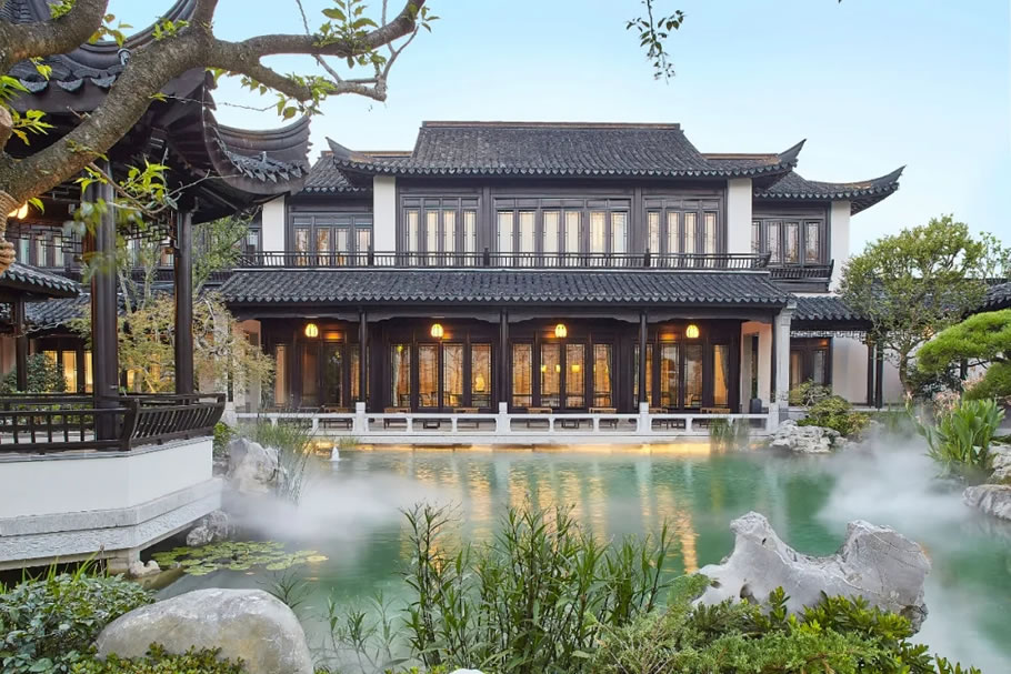 杭州绿城西溪雲庐 | 九米设计 - 景观网