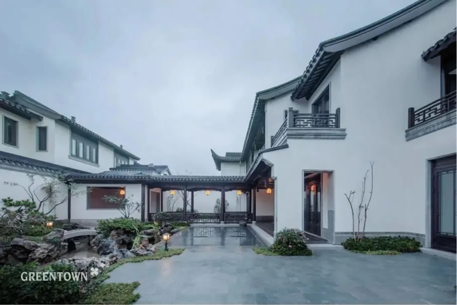 杭州绿城西溪雲庐 | 九米设计 - 景观网