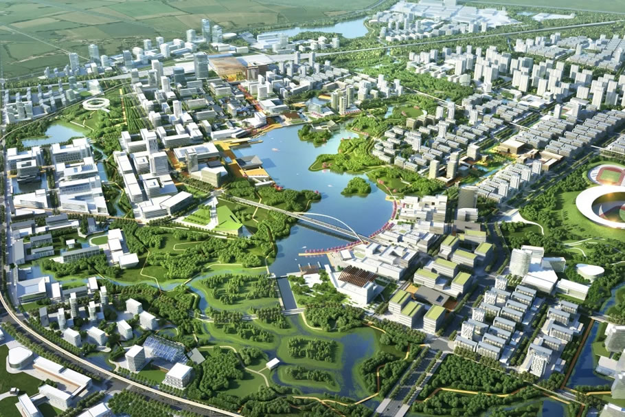 衢州市高铁新城城市设计 | AECOM - 景观网