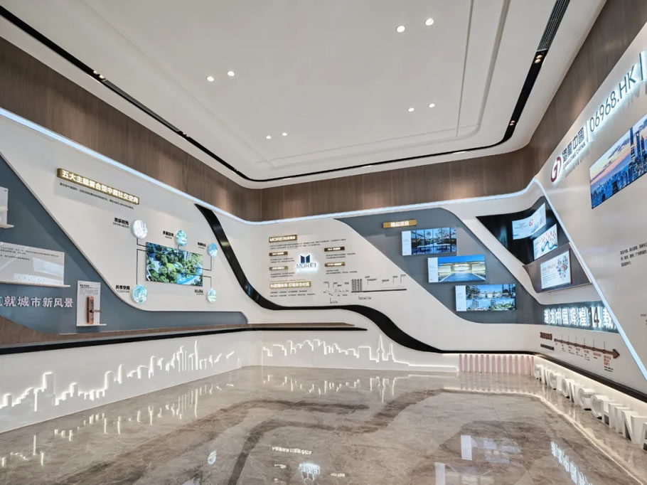 惠州港龙·紫誉华庭售楼处&样板间 | EH+DESIGN易和设计 - 景观网