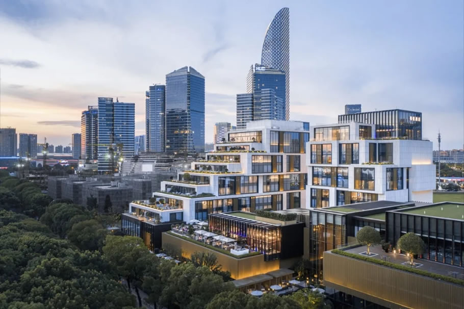 苏州柏悦酒店 | KPF建筑设计事务所 - 景观网