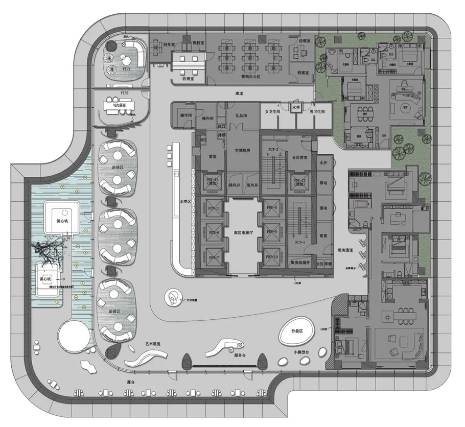 厦门 建发·缦云营销中心/样板房 | 众睦设计 - 景观网