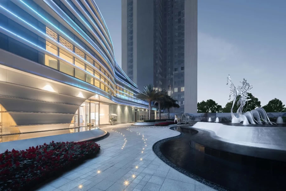 广州中国铁建海语熙岸 | 贝尔高林国际 - 景观网