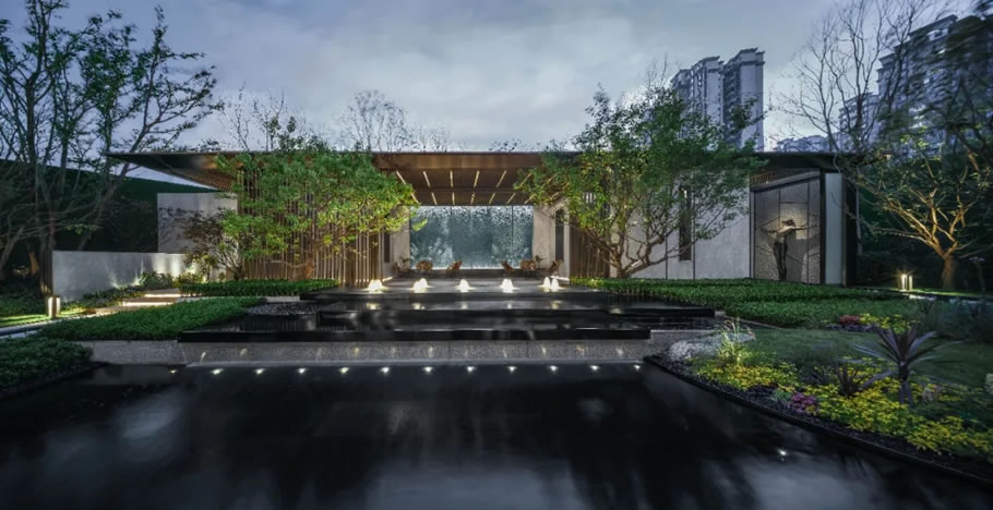 长沙龙湖 · 春江天曜 | 蓝调国际 - 景观网