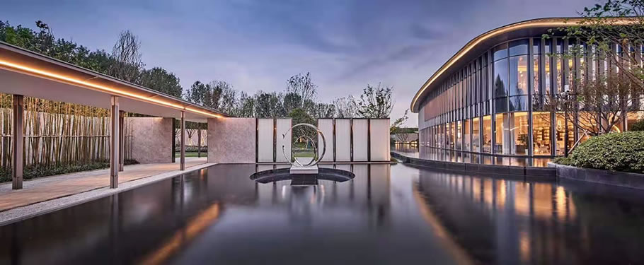绿城金地凤起听澜景观示范区 | 浙江绿城爱境景观规划设计有限公司 - 景观网