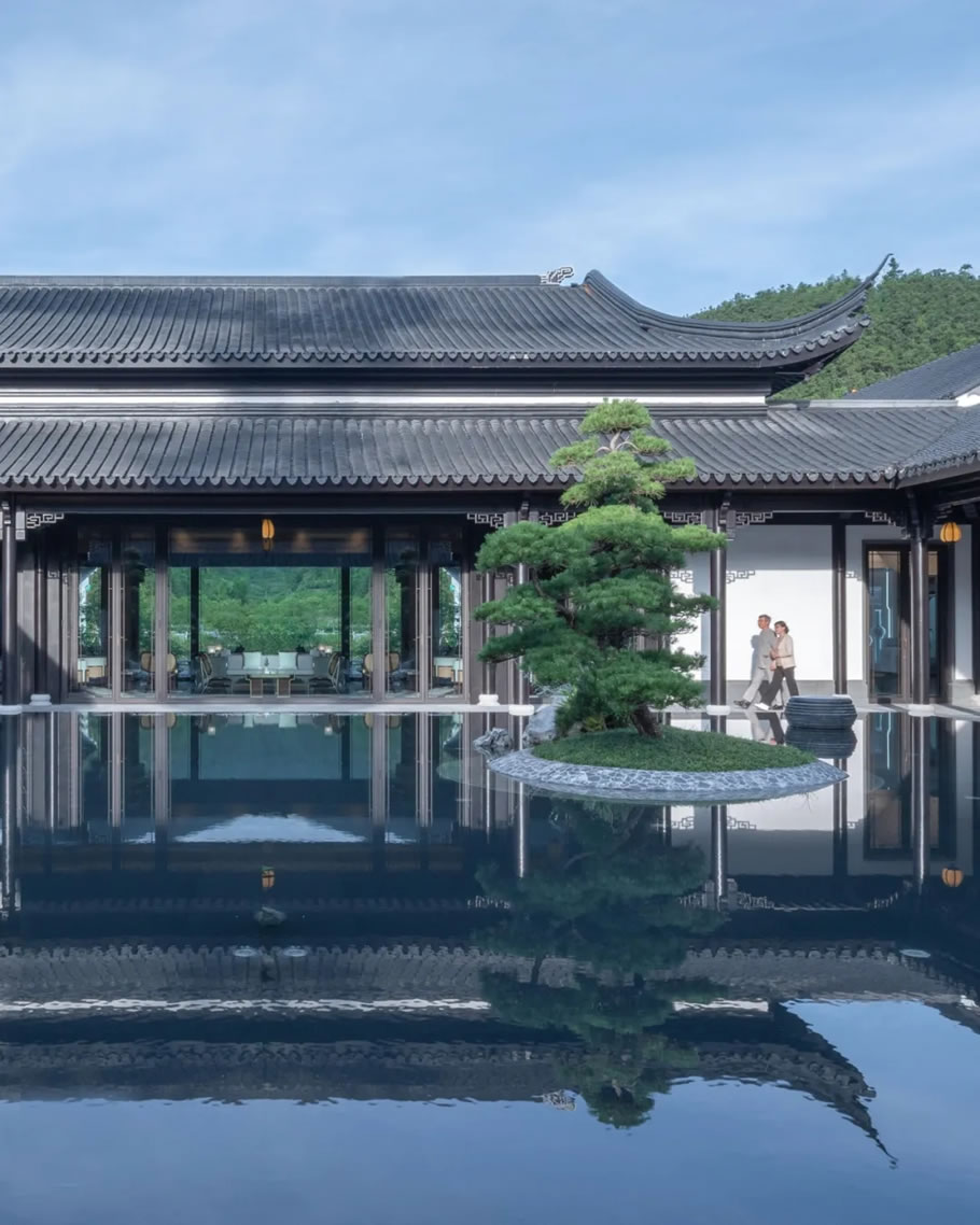 中国丽水·灵康蓝城杏福小镇（春风江南）生活馆 | BA设计 - 景观网