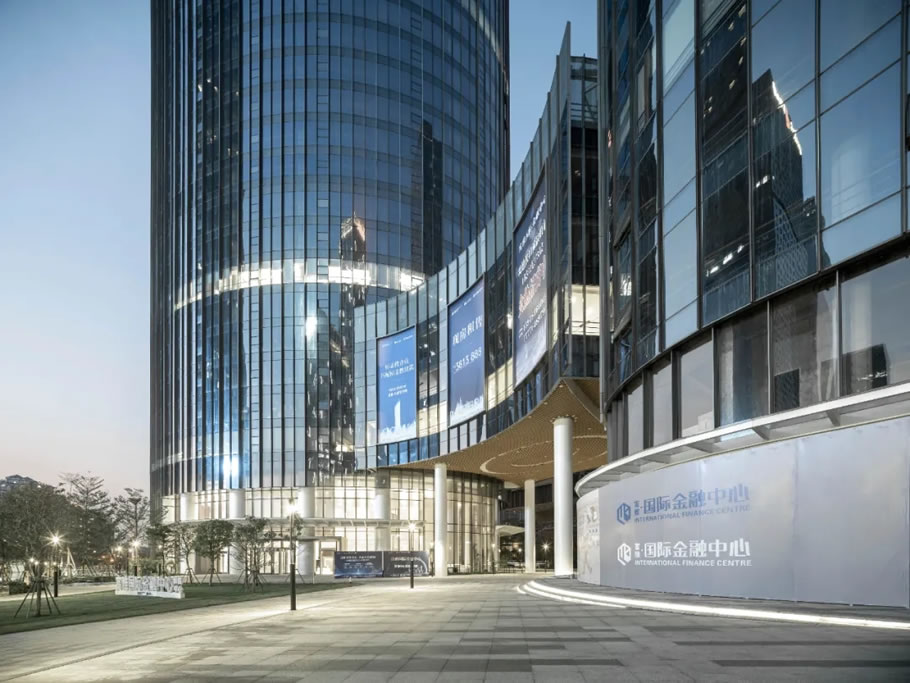 南宁富雅国际金融中心 | 广州瀚华建筑设计有限公司 - 景观网