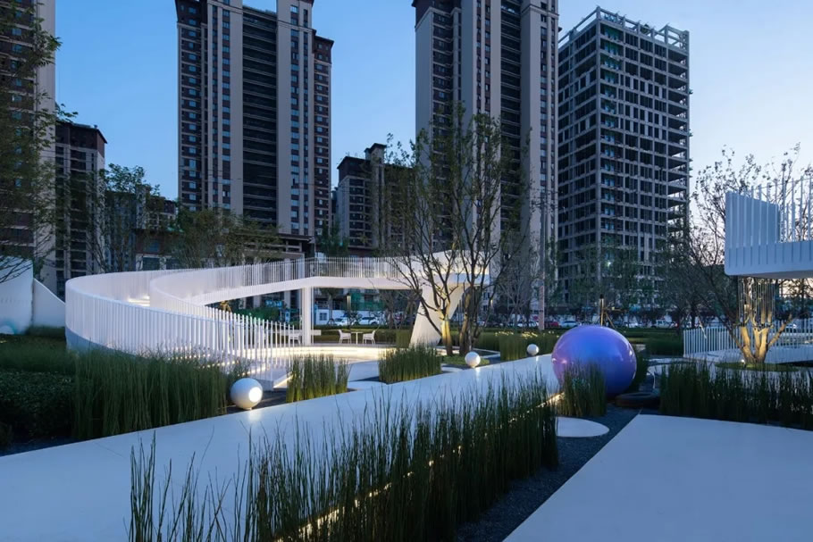 济南融创未来壹号示范区 | 上景设计 - 景观网