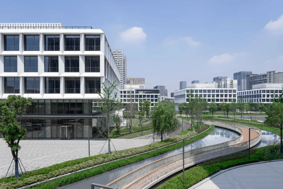上海漕河泾科技绿洲四期 | gmp建筑师事务所 - 景观网