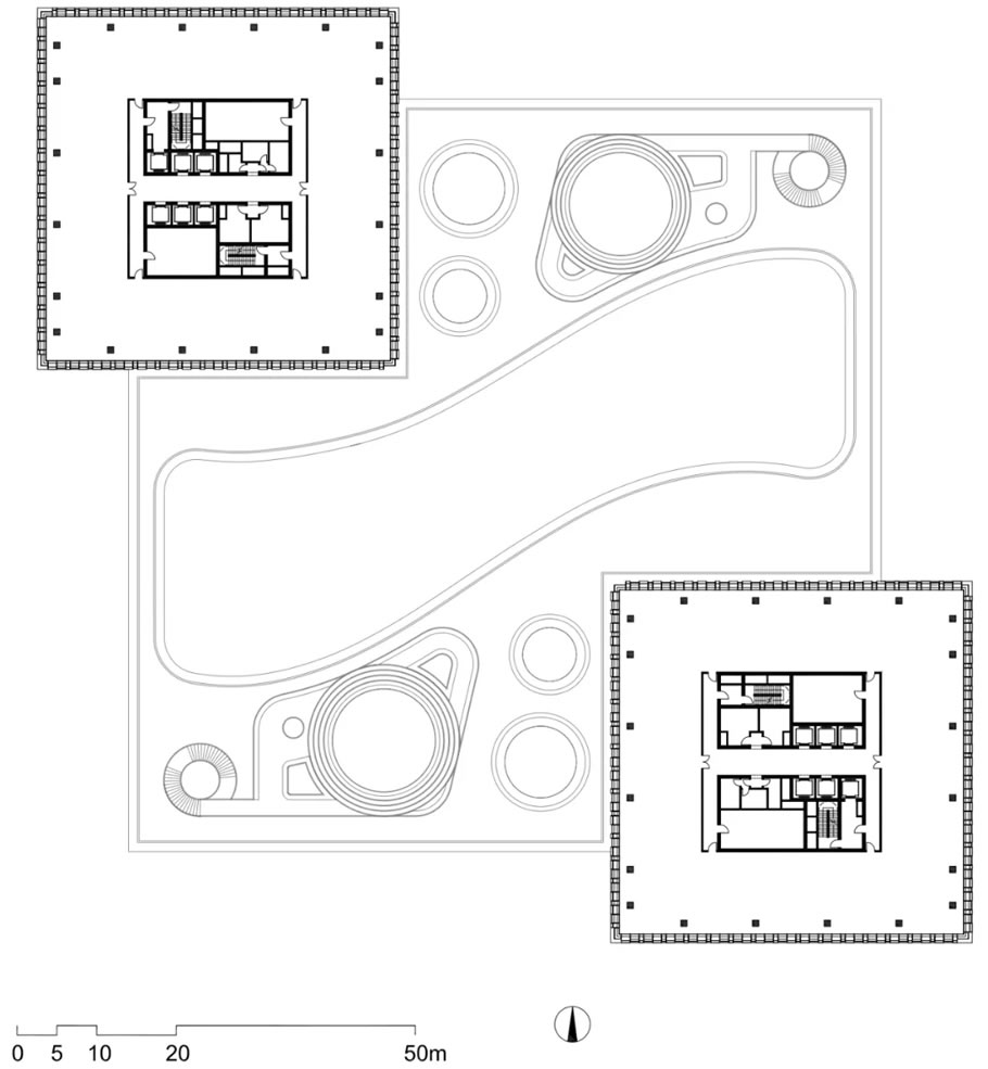 上海漕河泾科技绿洲四期 | gmp建筑师事务所 - 景观网