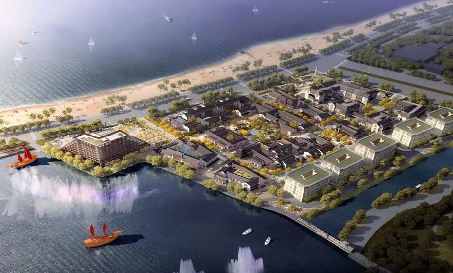 海高德滨海文旅综合体项目灯光设计 | 上海现代建筑装饰环境设计研究院 - 景观网