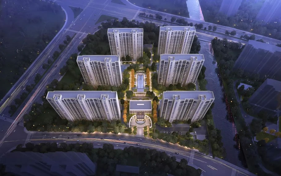 无锡融创·玉兰玖园 | 中房建筑 - 景观网