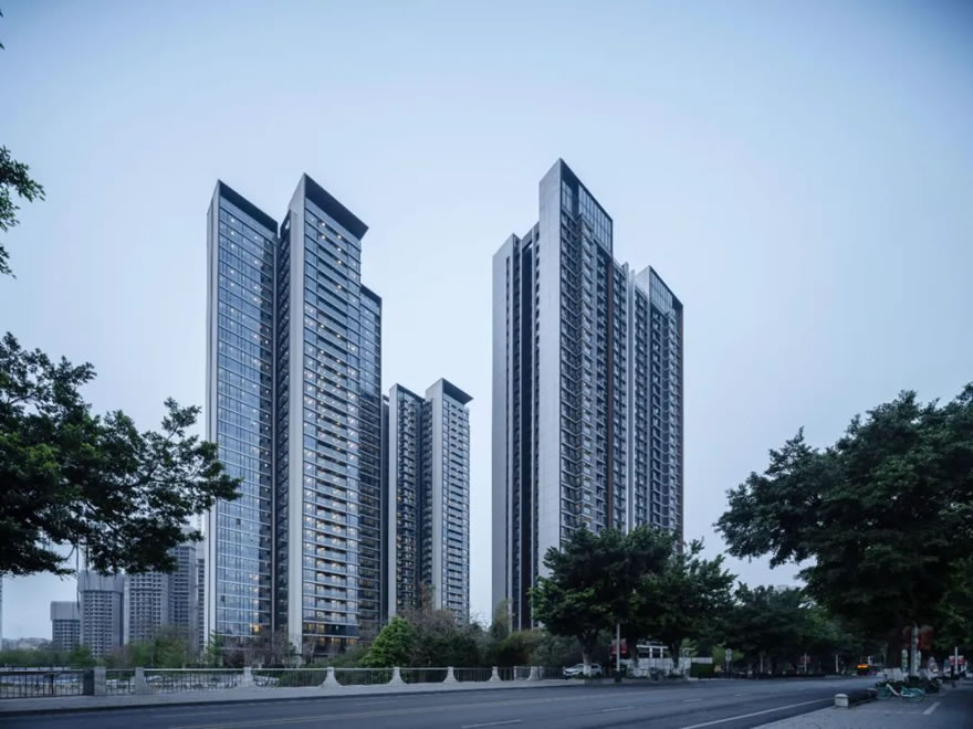 广州万科城市之光——“溪望”组团 | 深圳华汇设计 - 景观网