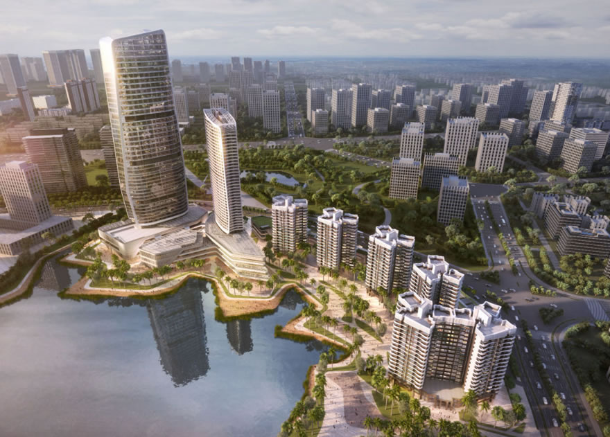 珠海金湾航空城国际商务中心 | 10DESIGN(拾稼)建筑设计 - Press 地产通讯社