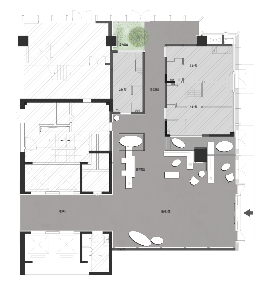 东莞粤港湾华堂里 · 展示公区 | DAS大森设计 - 景观网
