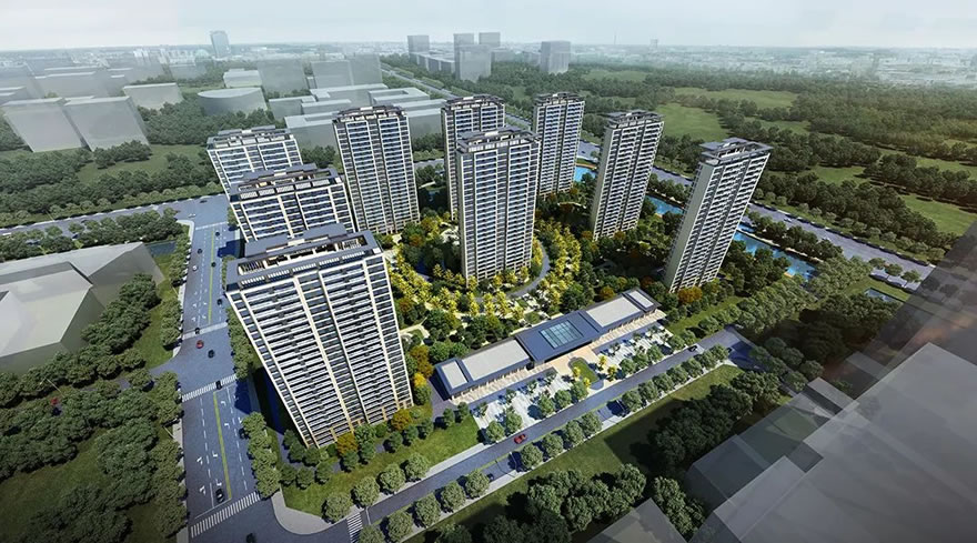 金茂·张家港智慧科学城·悦湖雅居 | 齐越设计 - 景观网