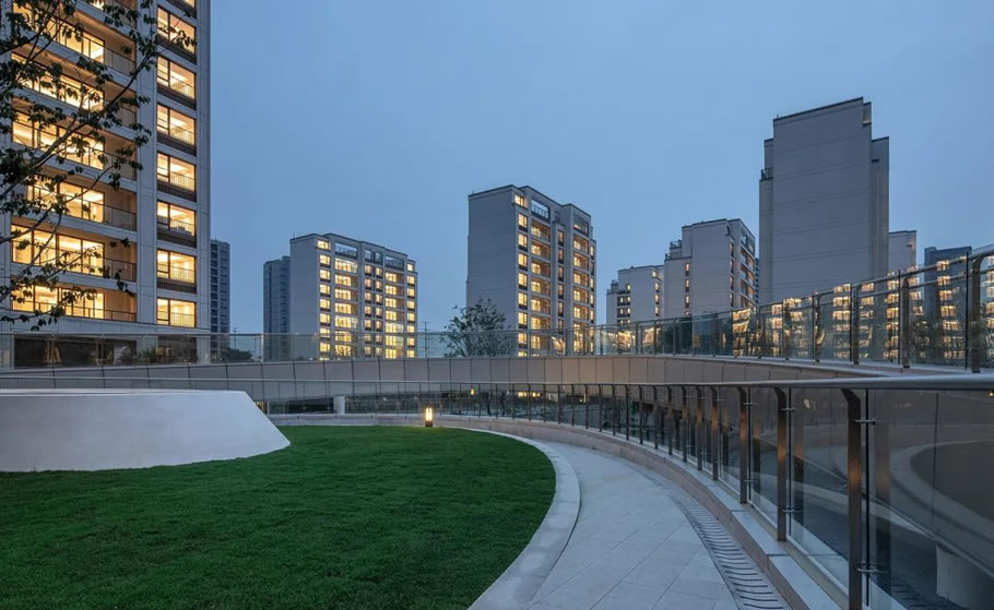 杭州金地·大运桥西府 | 伍道国际 - 景观网