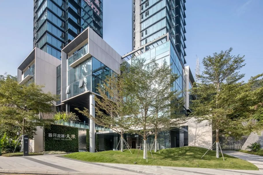 深圳首开龙湖天琅 | CUBE立方设计 - 景观网