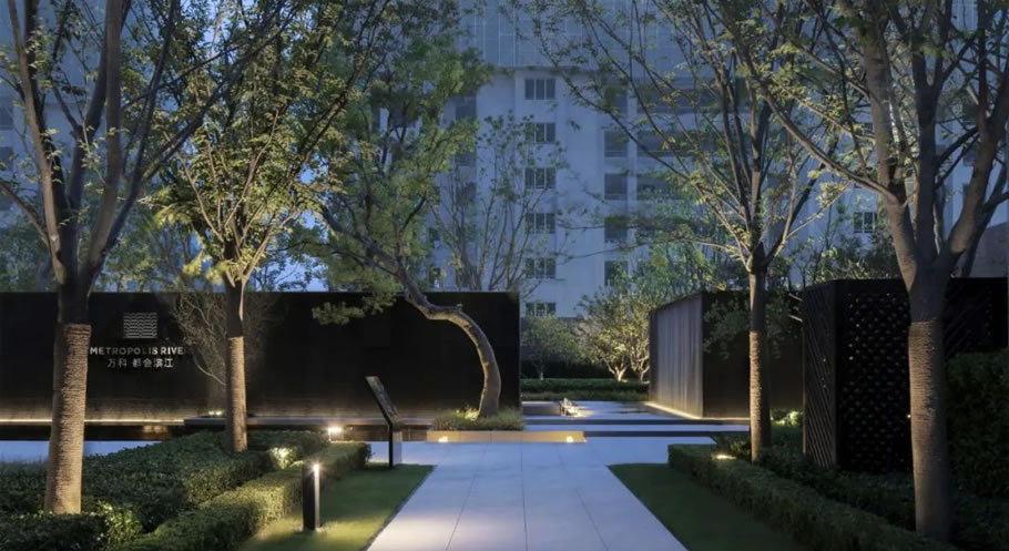 扬州万科·都会滨江·花园实景示范区 | A&N尚源景观 - 景观网