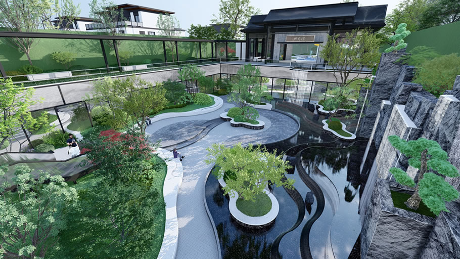 湖北交投·天河华府 | 杭州市城建设计研究院有限公司 - 景观网