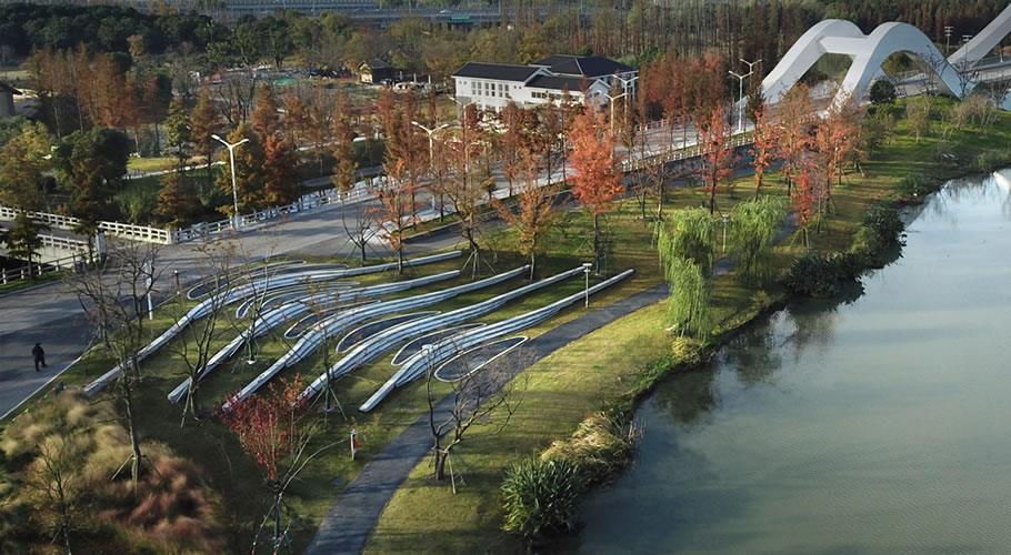 扬州运河三湾风景区东岸滨水空间改造设计项目 | 杭州格境建筑景观设计有限公司 - 景观网
