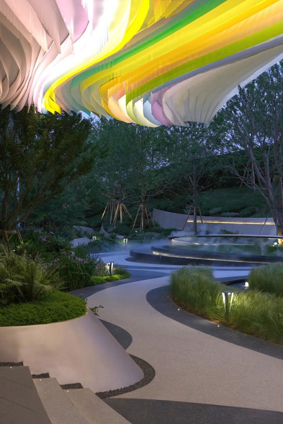 成都麓湖生态城 · 样板岛 观澜 | 蓝调国际 - 景观网