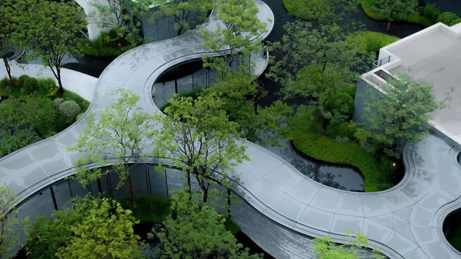 深圳仁恒公园世纪三期示范区 | TROP景观事务所 - 景观网