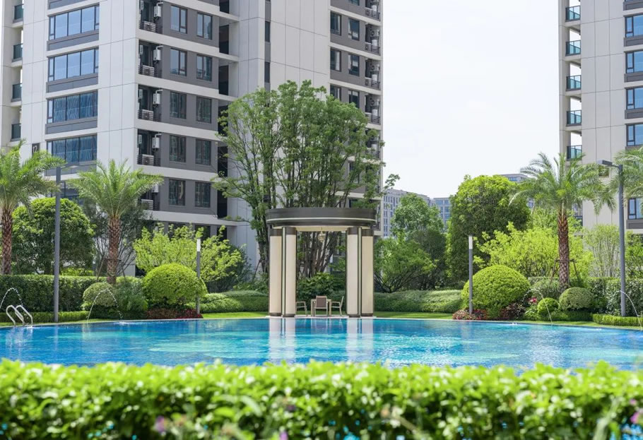 杭州滨江·御虹府 | 棕榈设计集团 - 景观网