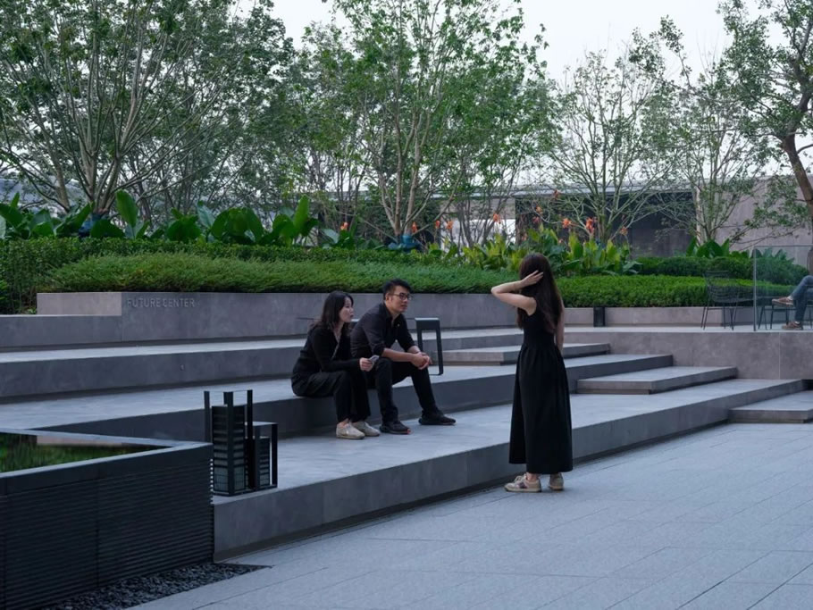 杭州华润置地旗下杭珹未来中心项目 | 广亩景观 - 景观网
