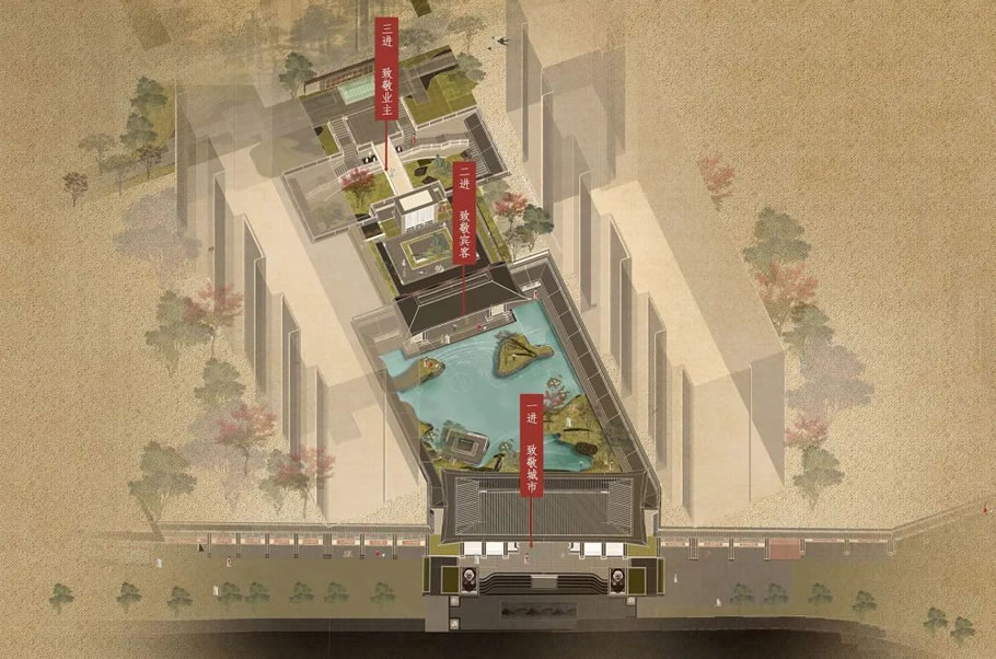 长沙中国电建·泷悦长安示范区 | 上海柏涛 - 景观网