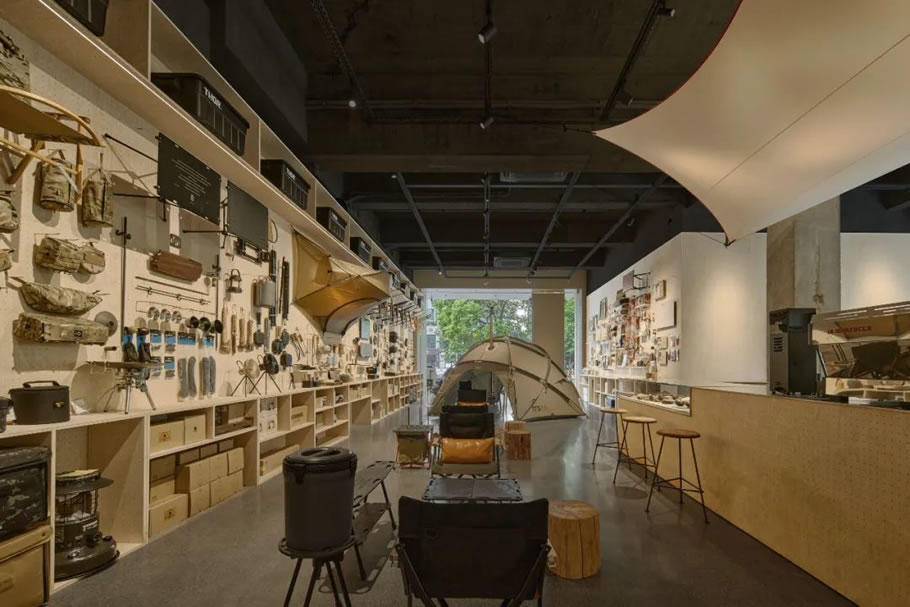 杭州OFF SPACE 户外生活集合店 | 杭州观堂室内设计有限公司 - 景观网