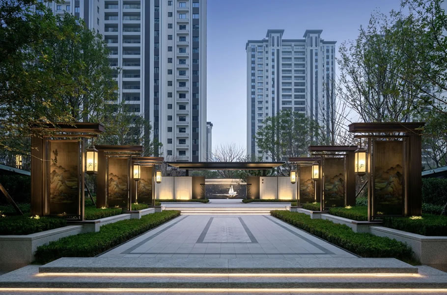 山东龙翔中央悦府 | 福建东易奇思景观设计有限公司 - Press 地产通讯社