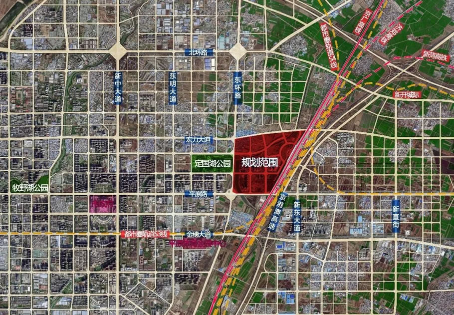 新乡市高铁片区城市设计 | THAD清华建筑设计院 - 景观网