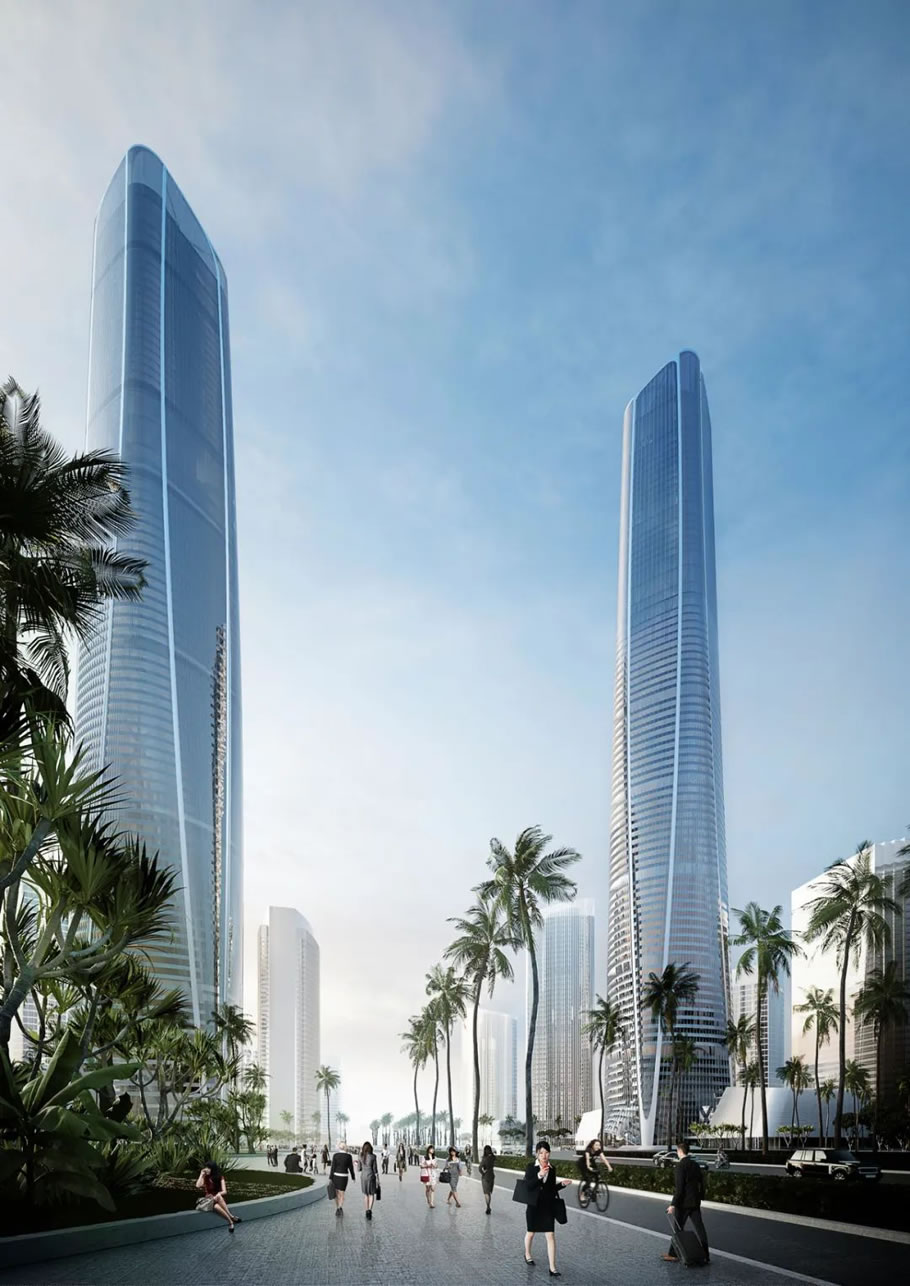 “海南中心”项目 | 海茵建筑 - 景观网