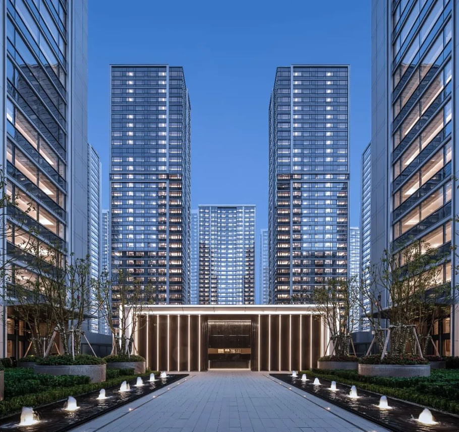 杭州华润置地·臻珹幸福里 | AAI国际建筑 - 景观网