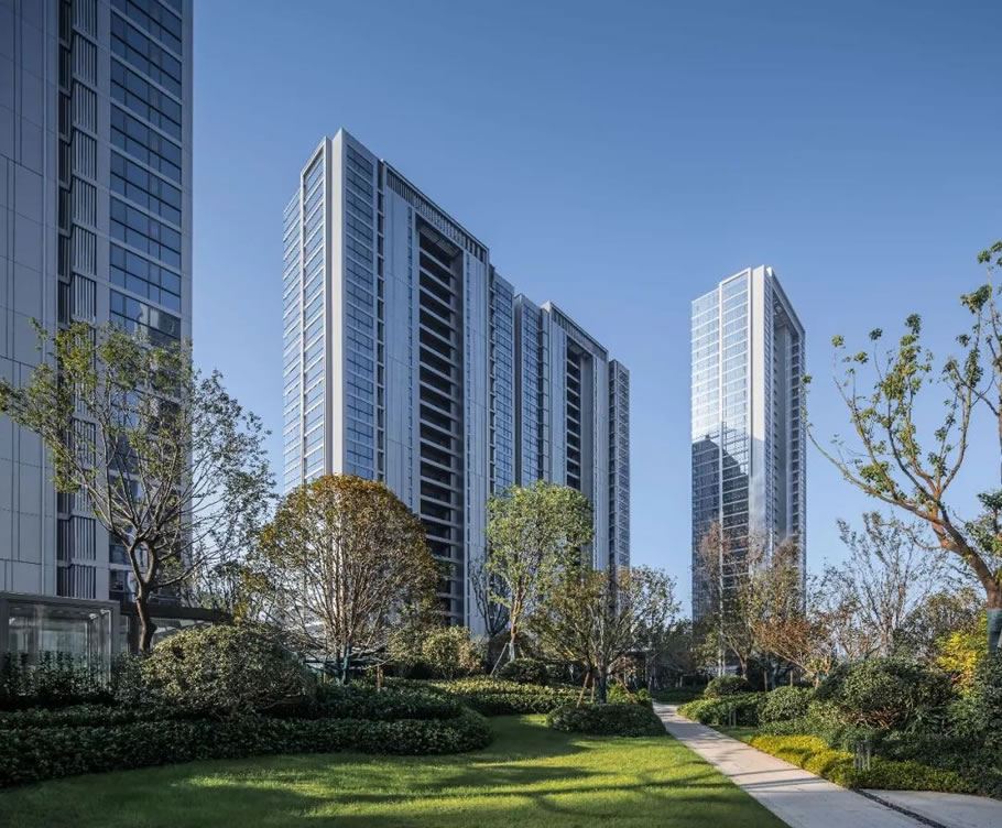 杭州华润置地·臻珹幸福里 | AAI国际建筑 - 景观网